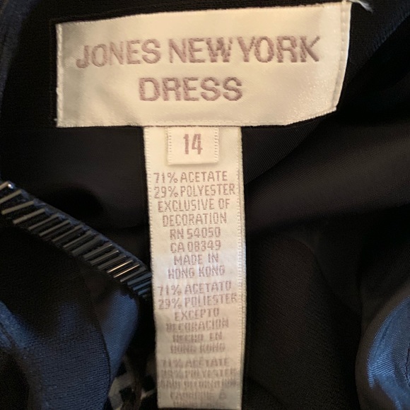 Jones New York little black cocktail dress - Picture 5 of 6